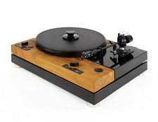 Restaurato Thorens TD 318 Giradischi Legno di Ciliegio Anche Come Td 320 Anche