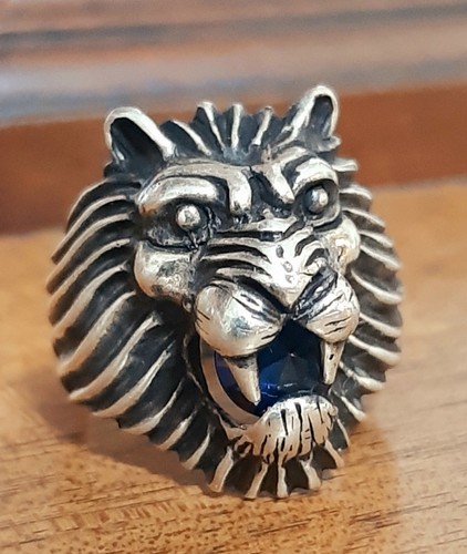 Anello uomo argento 925 lion - uomo,