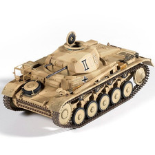 Modellino mezzo militare 1/35 german panzer II ausf.f north africa academy 13535