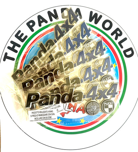 Fiat panda4x4 logo rilievo - panda4x4, a