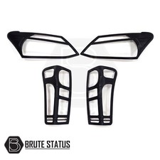 Per Isuzu D-max 2012-16 Coperture luci testa e coda protezioni rotonde Dmax