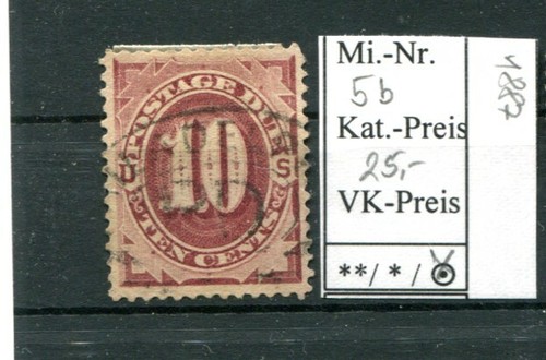 Usa portomarken michel - usa, (1887)