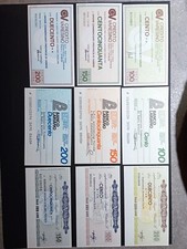 Lotto miniassegni vari - vari, fds