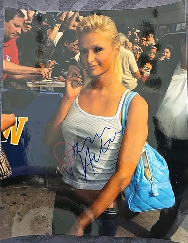 Paris hilton xxl autografo - hilton,