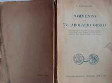 Commento al vocabolario greco