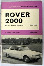 ROVER 2000 Manuale Auto