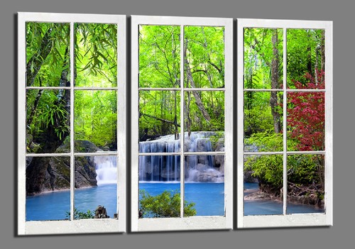 Quadro tela 120x80 3pz - tela,