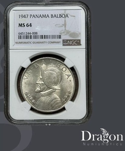 1947 panama balboa busto - 1,