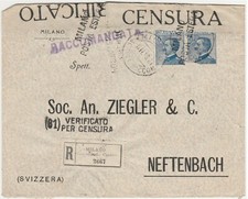 Cover Italy, 1918. Milano to
