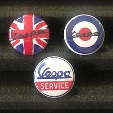 VESPA Button Pin Badge Punk