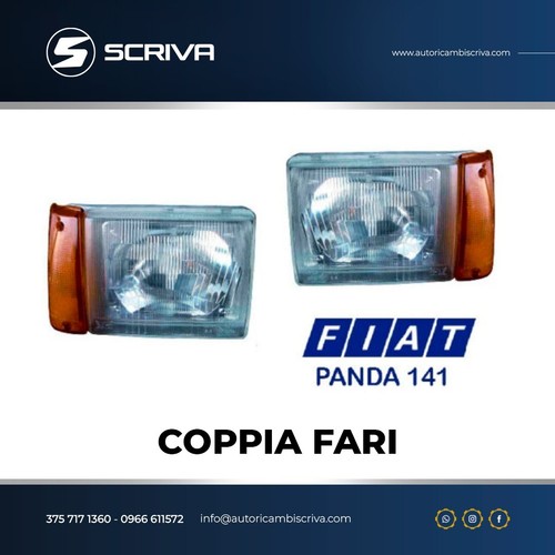 Coppia fari fiat - coppia, panda