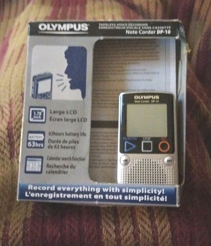 Olympus note corder - corder, dp-10