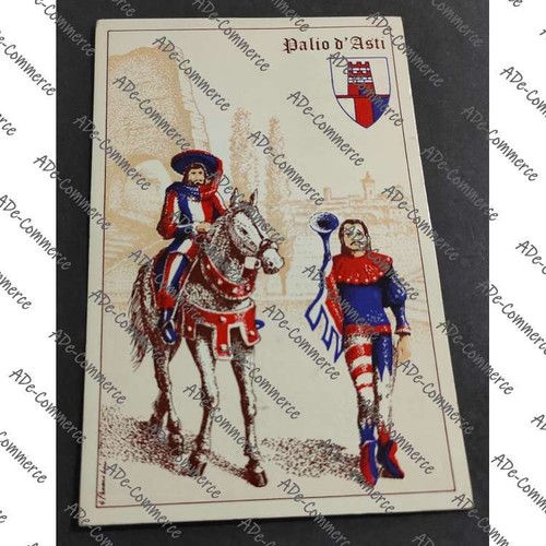 Cartolina palio asti - di,