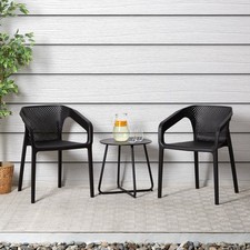 Set mobili da giardino 3 pezzi