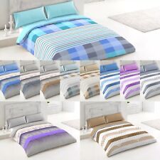 4 pz copripiumone reversibile