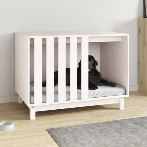 Vidaxl casetta per cani - cani, bianca