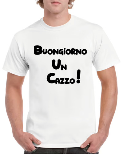 Buongiorno cazzo maglia - un,