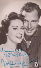MARTINE CAROL autografo