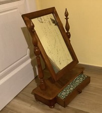 Grande Specchiera Psiche Legno Da Appoggio Como