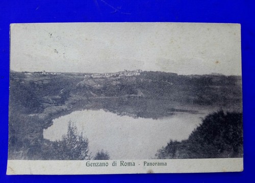 Cartolina genzano di roma - cartolina,