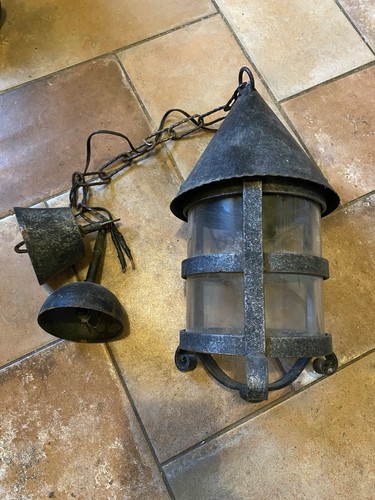 Lanterna lampadario ferro - lampadario, in