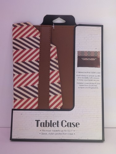 Leather tablet case - tablet, in