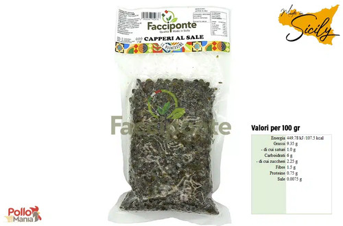 Capperi sale 500 gr - al,