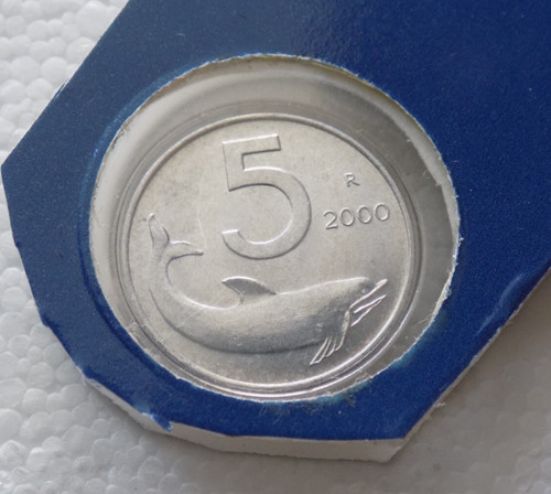 Lire 2000 delfino fdc non - 2000,
