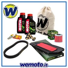 Kit tagliando Olio MOTUL Filtri Candele Cinghia Rulli Kymco Downtown 300 i 2011