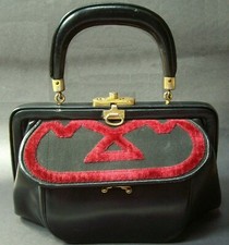 BAGONGHI borsa ROBERTA DI CAMERINO vintage anni '60 '70 pezzo unico single piece