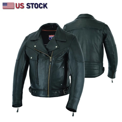 Giacca pelle moto - pelle,