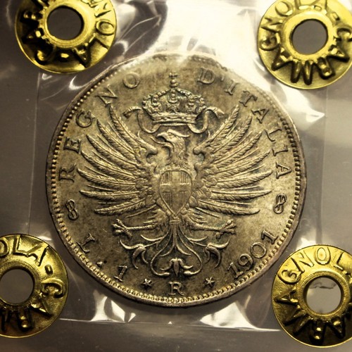 Lira 1901 aquila - lira, "aquila