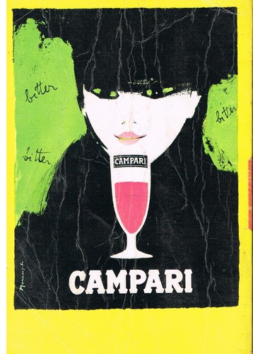 Pubblicità campari bitter - -,