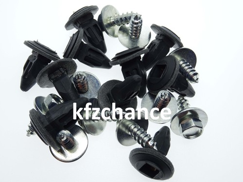 10x clip viti paraurti - clip,