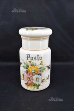 Vaso In Ceramica Di Bassano Dipinto A Mano Pasta 26 Cm