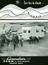 Vintage caravelair caravan - vintage,