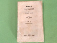 STORIA UNIVERSALE TOMO XVIII