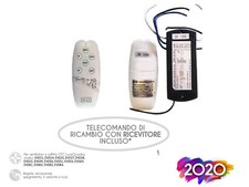 KIT TELECOMANDO VENTILATORE A SOFFITTO BIANCO CFG EV055 CON RICEVITORE