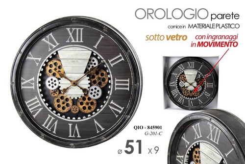 Orologio parete ingranaggi - orologio,