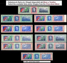 ** Italia Regno 1933: Trittici Crociera Nord Atlantica [Inserzione Multipla]