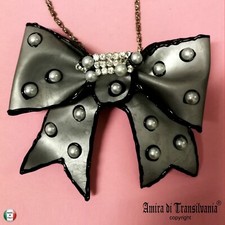Women Jewelry Bow Necklace