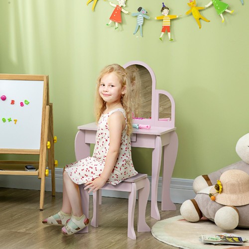 Dechome tavolo trucco bambine - tavolo,