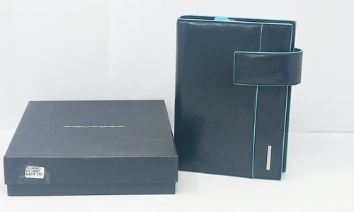 Piquadro blue square organizer - square,