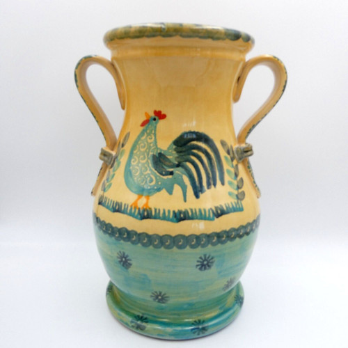 Italica ars pottery rooster - italica,