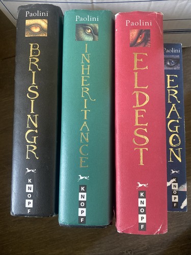 Christopher paolini lot - lot, 4