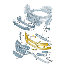 PARAURTO ANTERIORE ORIGINALE