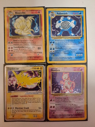 Lotto holo mewtwo zapdos - lotto, mewtwo/zapdos