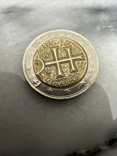 Moneta euro rara - moneta, slovenko