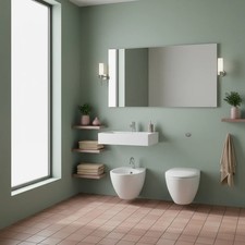 Sanitari sospesi moderni Domus