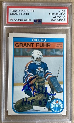 Grant fuhr 1982 opc - grant,